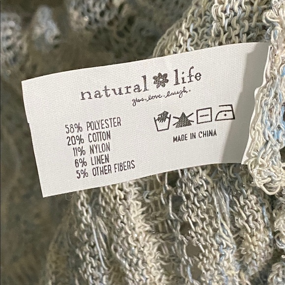 NWT Natural Life Open Knit Sweater - Picture 9 of 10
